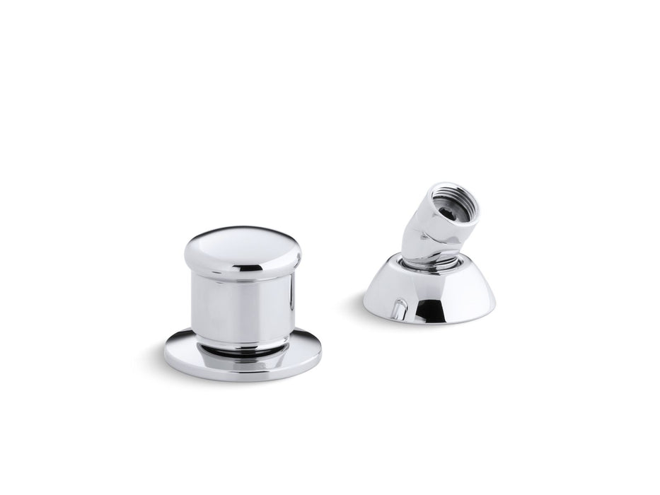 KOHLER K-8549 Two-way diverter valve and handshower hose guide, polished chrome