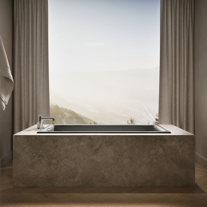 KOHLER K-855 Tea-for-Two 66" x 36" drop-in/undermount bath