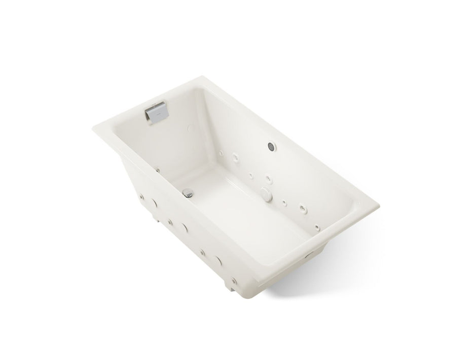 KOHLER K-856-AH Tea-for-Two 66" x 36" drop-in Effervescence whirlpool bath