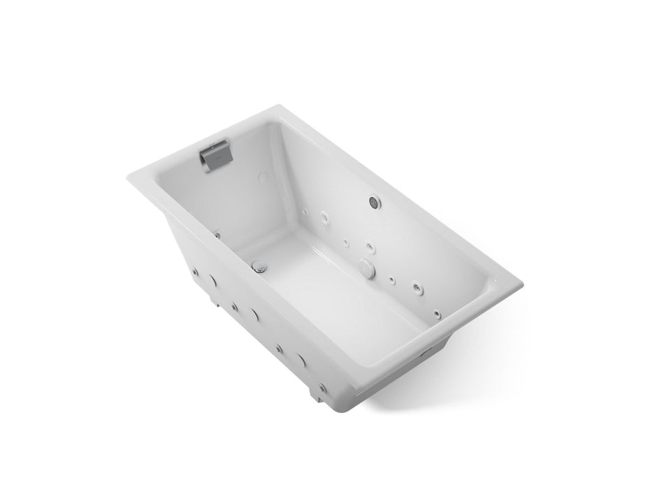 KOHLER K-856-AH Tea-for-Two 66" x 36" drop-in Effervescence whirlpool bath