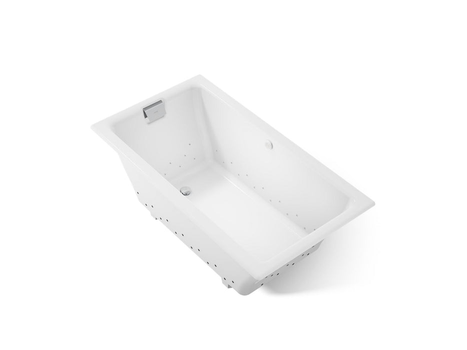KOHLER K-856-GH0 Tea-for-Two 66" x 36" drop-in Heated BubbleMassage air bath