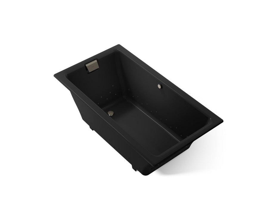 KOHLER K-856-GHBN Tea-for-Two 66" x 36" drop-in Heated BubbleMassage air bath