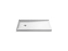 KOHLER Rely 48" x 32" alcove shower base, left drain