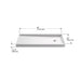 KOHLER K-8642 Rely 60" x 30" alcove shower base, right drain