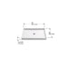 KOHLER K-8644 Rely 36" x 34" alcove shower base, center drain