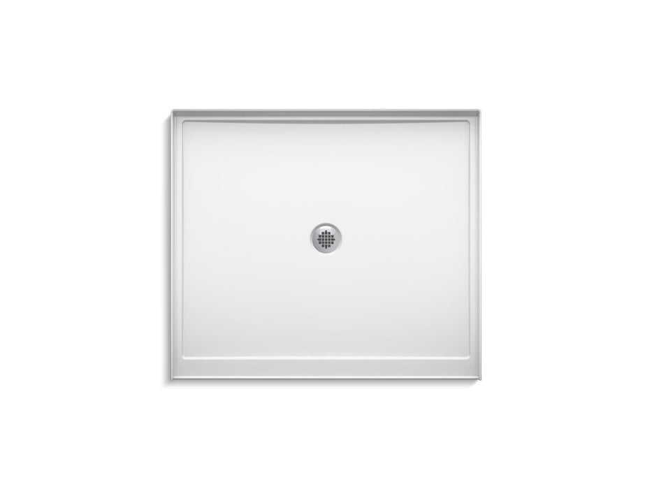 KOHLER K-8648 Rely 48" x 42" alcove shower base, center drain