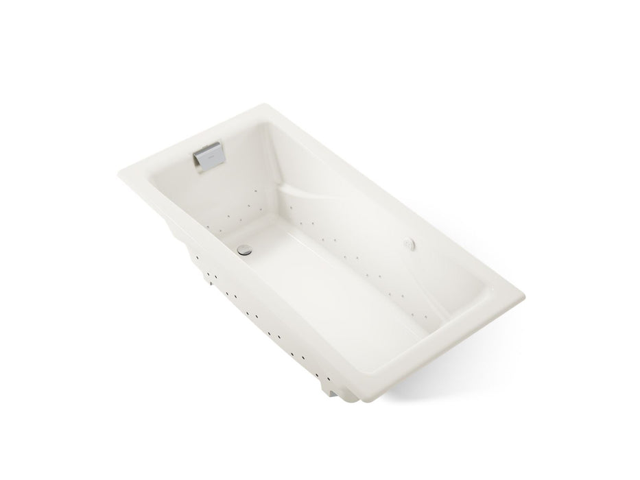 KOHLER K-865-GHCP Tea-for-Two 71-3/4" x 36" drop-in Heated BubbleMassage air bath