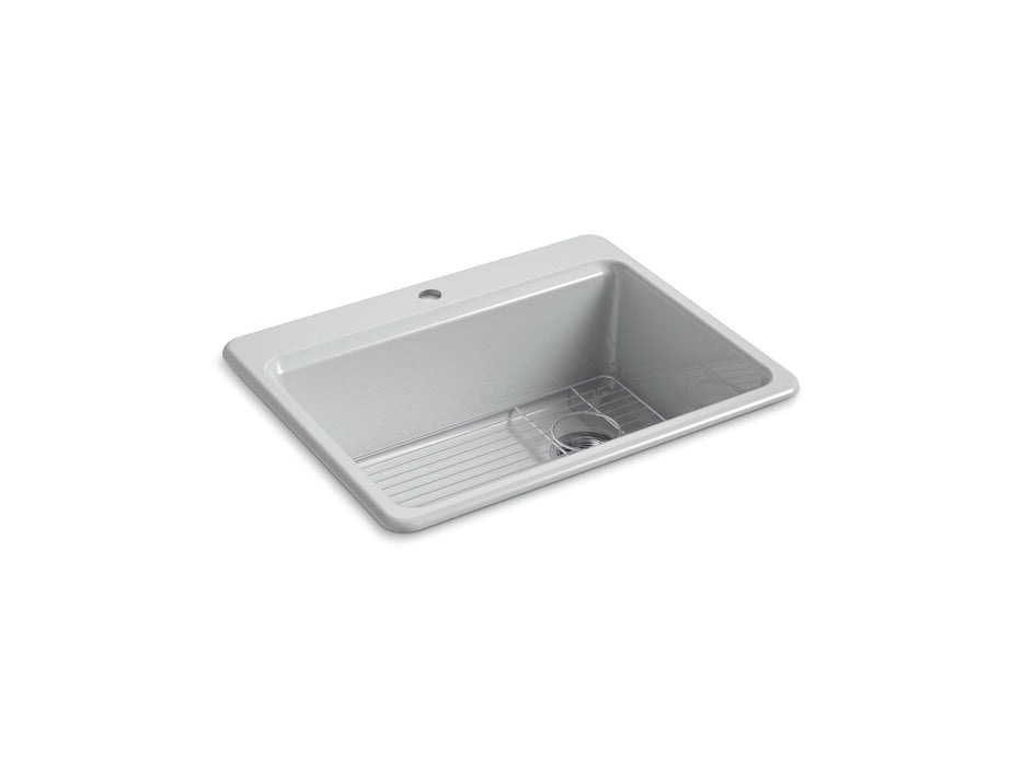 KOHLER K-8668-1A1 Riverby 27" top-mount single-bowl kitchen sink