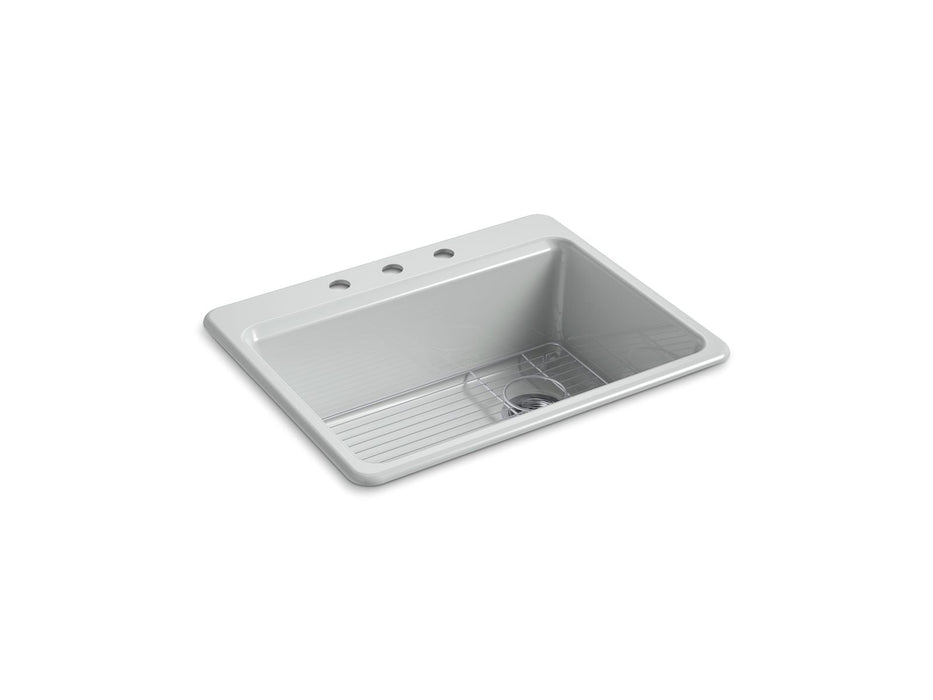 KOHLER K-8668-3A1 Riverby 27" top-mount single-bowl kitchen sink