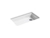 KOHLER K-8689-5U Riverby 33" Undermount Single-bowl Kitchen Sink