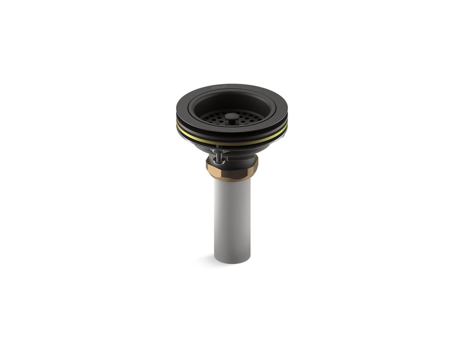 KOHLER K-8801 Duostrainer Sink drain and strainer with tailpiece