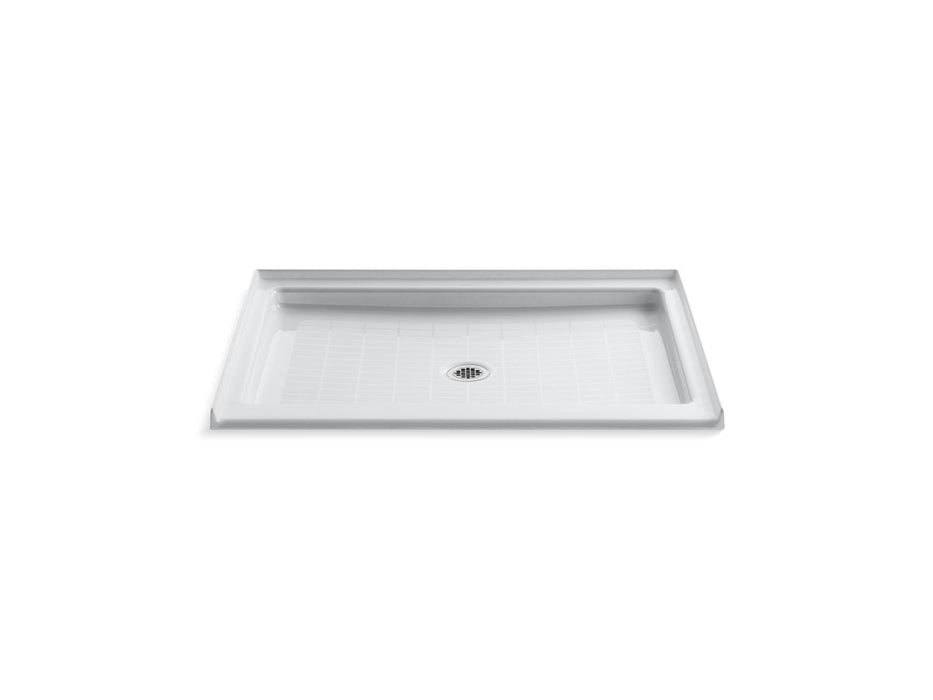 KOHLER Purist 48" x 36" alcove shower base, center drain