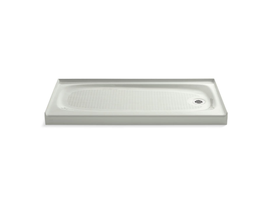 KOHLER K-9054 Salient 60" x 30" alcove shower base, right drain, dune