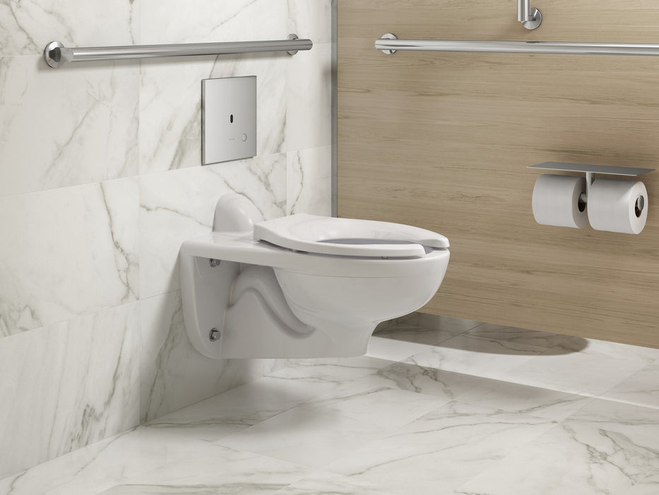 KOHLER K-90TB00K50 Mach Flex Metal faceplate for concealed touchless toilet flushometer, 1.0 gpf
