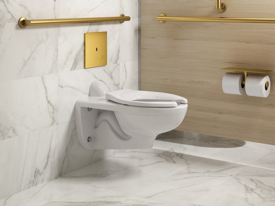 KOHLER K-90TB00K50 Mach Flex Metal faceplate for concealed touchless toilet flushometer, 1.0 gpf