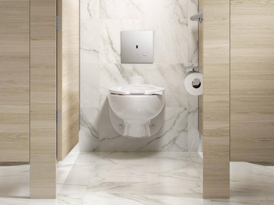 KOHLER K-90TB00L50 Mach Flex Metal faceplate for concealed touchless toilet flushometer, 1.1 gpf