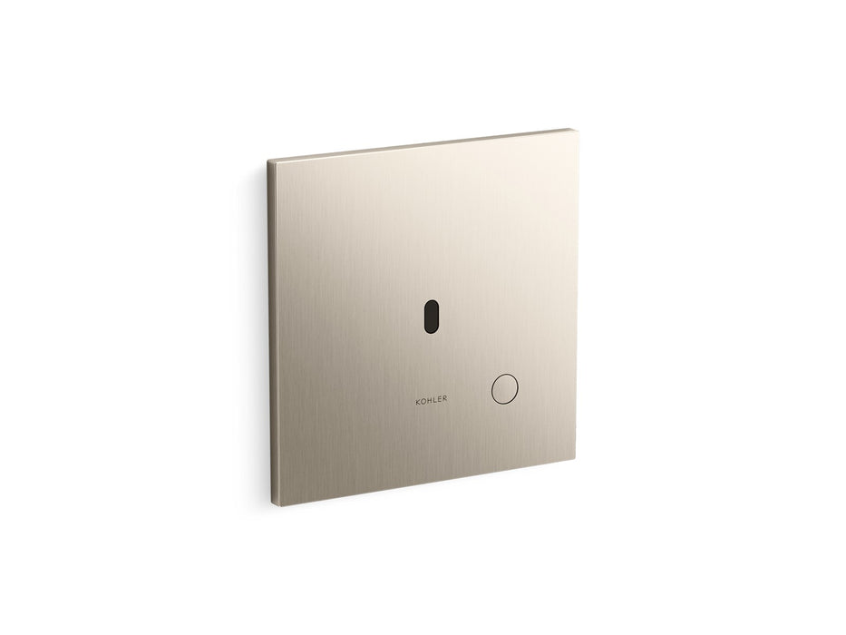 KOHLER K-90TB00N50 Mach Flex Metal faceplate for concealed touchless toilet flushometer, 1.28 gpf