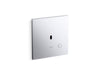 KOHLER K-90TB00R50 Mach Flex Metal Faceplate for Concealed Touchless Toilet Flushometer, 1.6 GPF