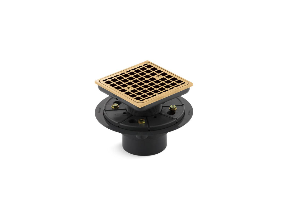 KOHLER K-9136 Clearflo Square design tile-in shower drain