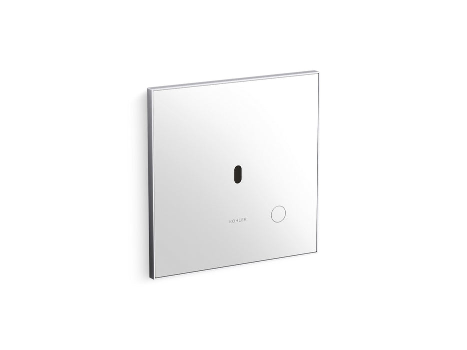 KOHLER K-91TB10K50-0WH Mach Flex Glass faceplate for concealed touchless toilet flushometer, 1.0 gpf