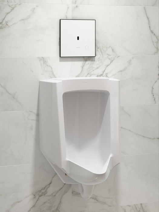 KOHLER K-91UB10D40-0WH Mach Flex Glass faceplate for concealed touchless urinal flushometer, 0.125 gpf