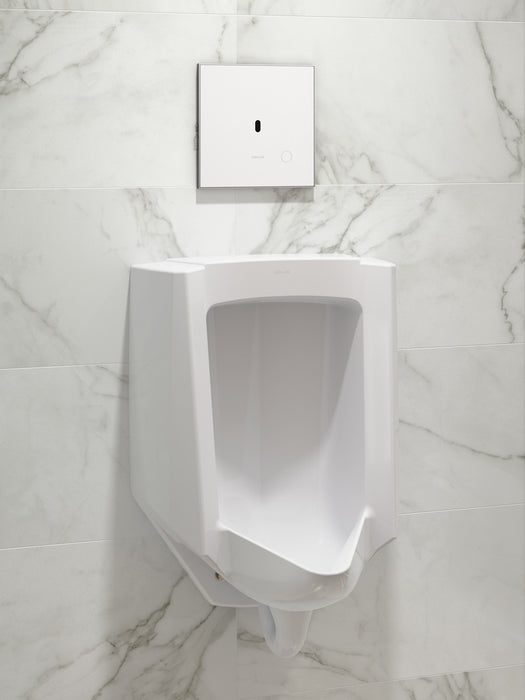KOHLER K-91UB10D40-0WH Mach Flex Glass faceplate for concealed touchless urinal flushometer, 0.125 gpf