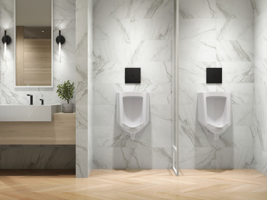 KOHLER K-91UB10D40-7BK Mach Flex Glass faceplate for concealed touchless urinal flushometer, 0.125 gpf