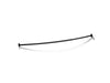 KOHLER K-9349 Expanse Curved shower rod, matte black