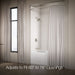 KOHLER K-9349 Expanse Curved shower rod, vibrant brushed nickel - view 3