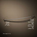 KOHLER K-9349 Expanse Curved shower rod, vibrant titanium - view 4