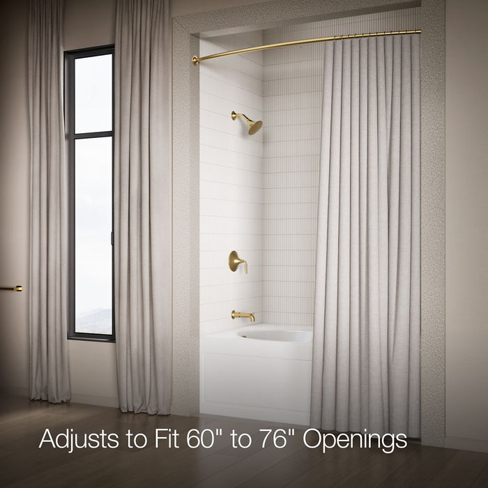 KOHLER K-9350 Expanse Curved shower rod