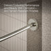 KOHLER K-9351 Expanse Curved shower rod, vibrant polished nickel - view 5