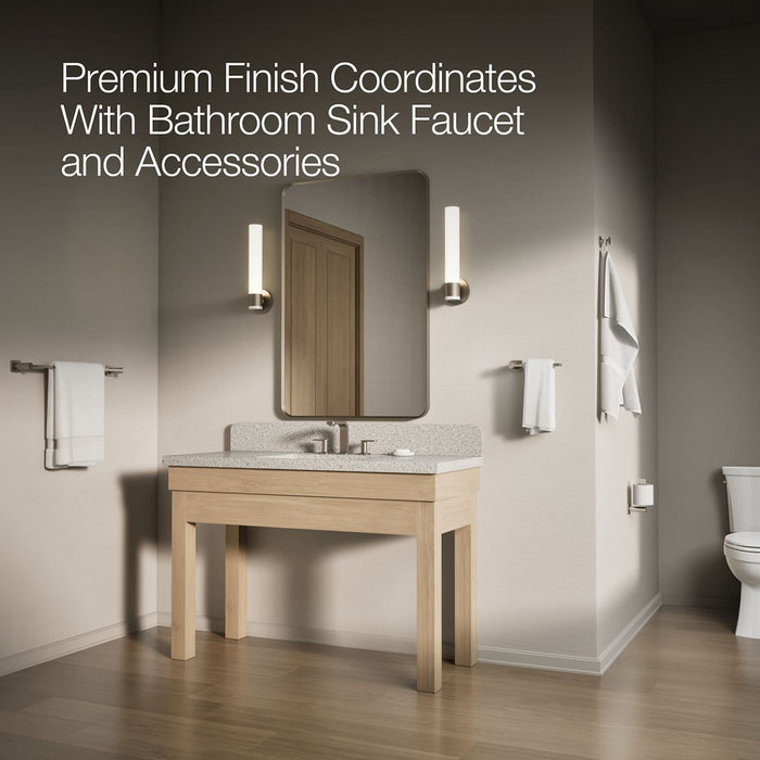 KOHLER K-9385 Kelston Left-hand trip lever, vibrant brushed nickel - view 3