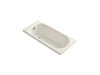 KOHLER K-941-0 K-941 Soissons 59" x 27-1/2" Drop-in Bath, biscuit