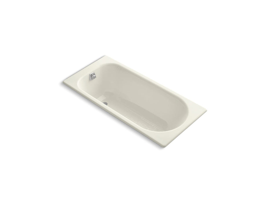 KOHLER K-941-0 K-941 Soissons 59" x 27-1/2" Drop-in Bath, biscuit