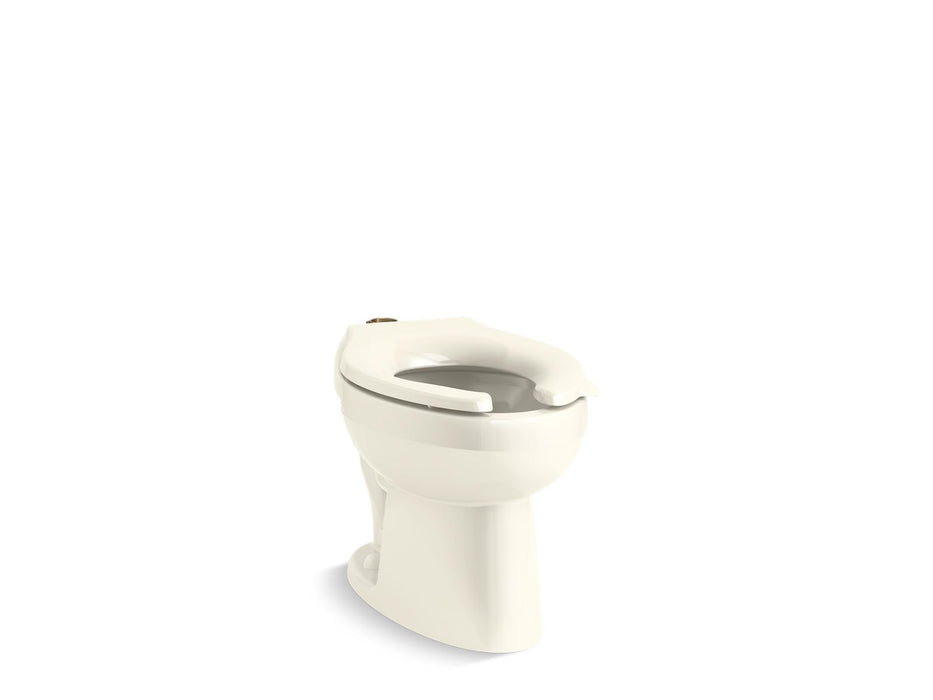 KOHLER K-96053 Wellcomme Floor-mount top spud flushometer bowl