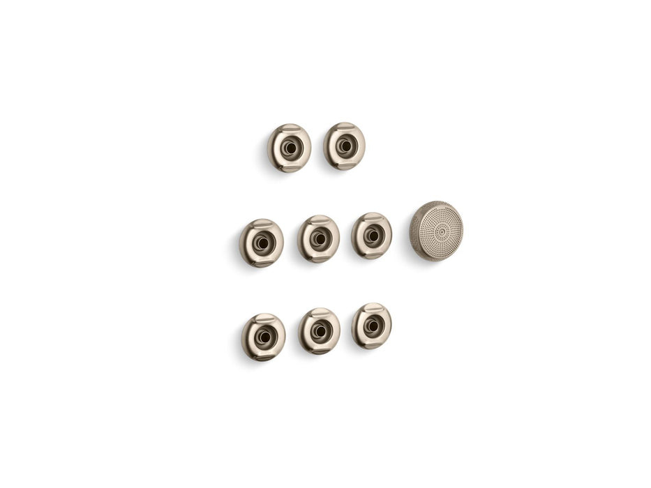 KOHLER K-9698 Flexjet Whirlpool trim kit with eight jets