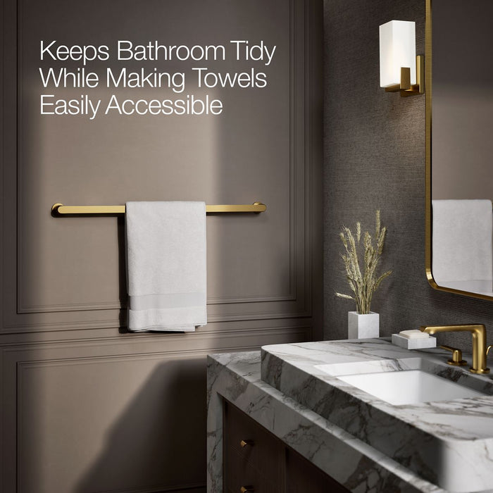 KOHLER K-97027 Avid 30" towel bar