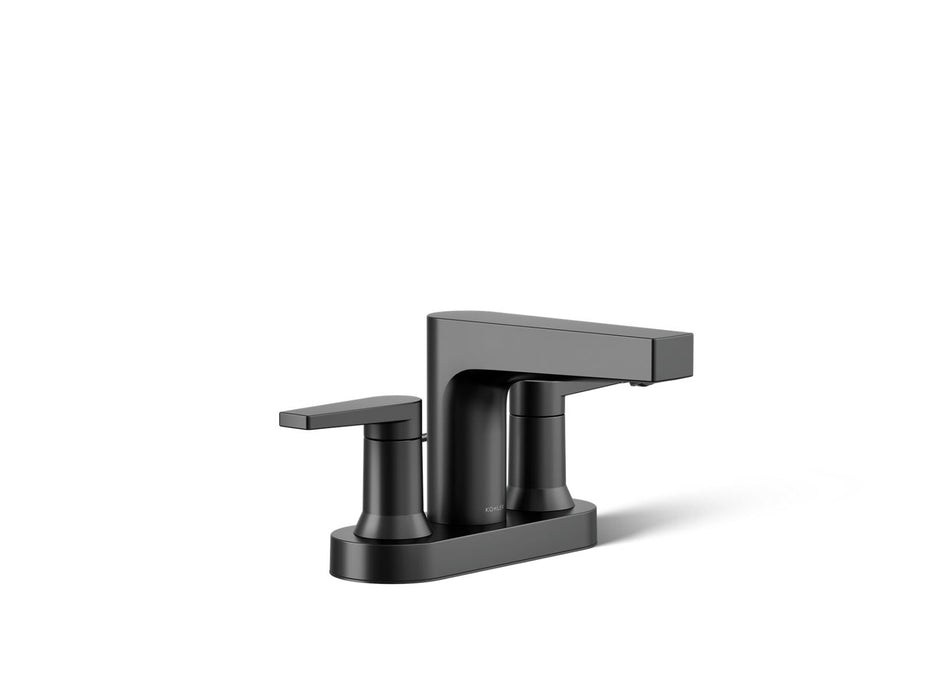 KOHLER K-97031-4 Taut Centerset bathroom sink faucet, 1.2 gpm