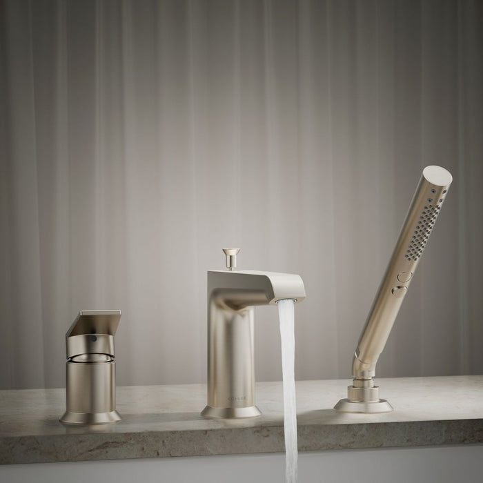 KOHLER K-97070-4 Hint Deck-mount bath faucet with handshower