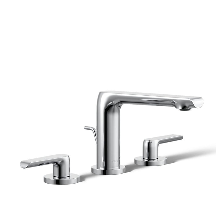 KOHLER K-97352-4N Avid Widespread bathroom sink faucet, 0.5 gpm