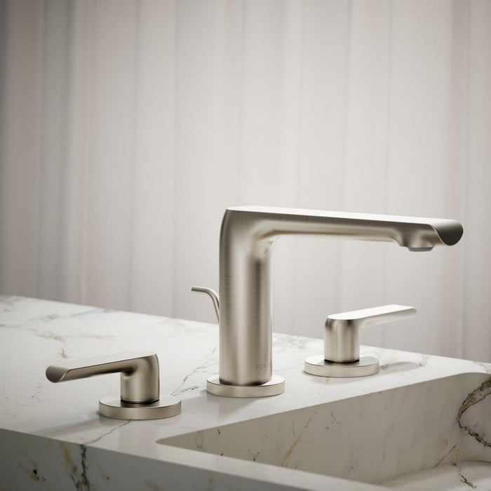 KOHLER K-97352-4N Avid Widespread bathroom sink faucet, 0.5 gpm