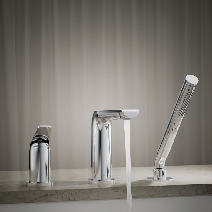 KOHLER K-97360-4 Avid Deck-mount bath faucet with handshower