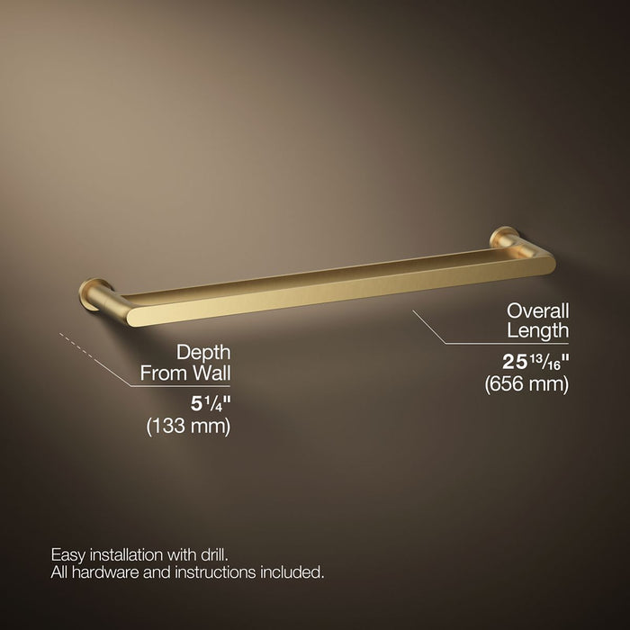KOHLER K-97496 Avid 24" double towel bar