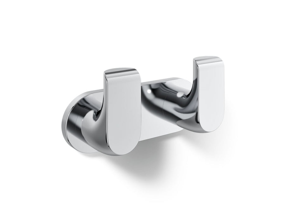 KOHLER K-97500 Avid Double robe hook