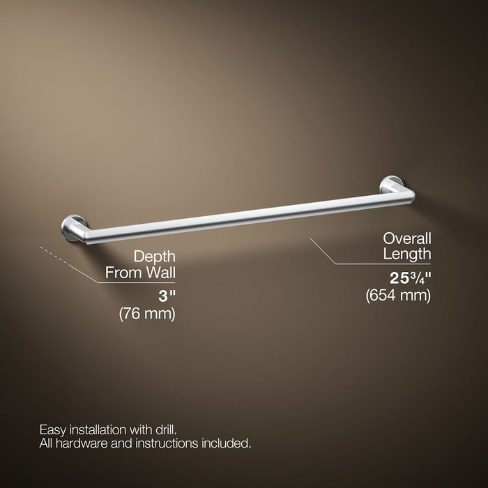 KOHLER K-97882 Kumin 24" towel bar
