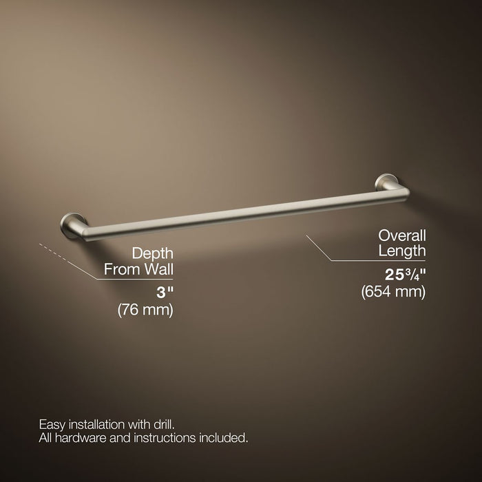 KOHLER K-97882 Kumin 24" towel bar