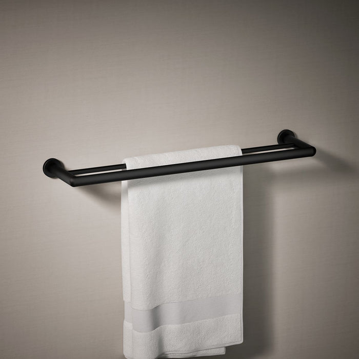 KOHLER K-97890 Kumin 24" double towel bar