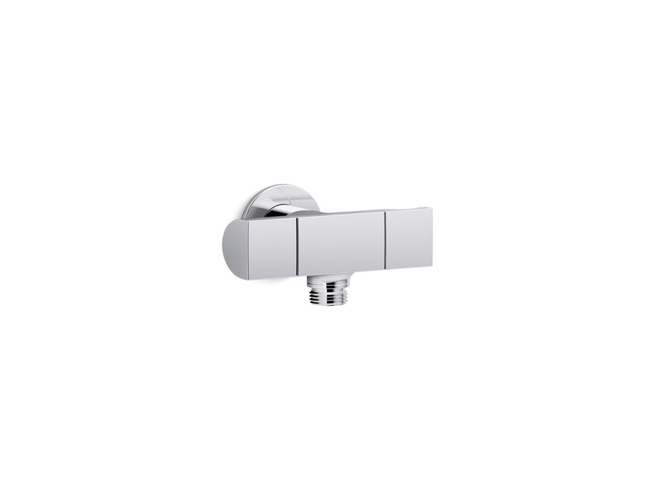 KOHLER K-98355 Exhale Wall-mount handshower holder with supply elbow and volume control