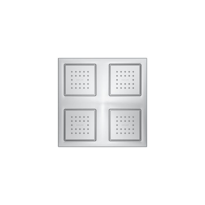 KOHLER K-98740 WaterTile Overhead shower panel with four 22-nozzle sprayheads